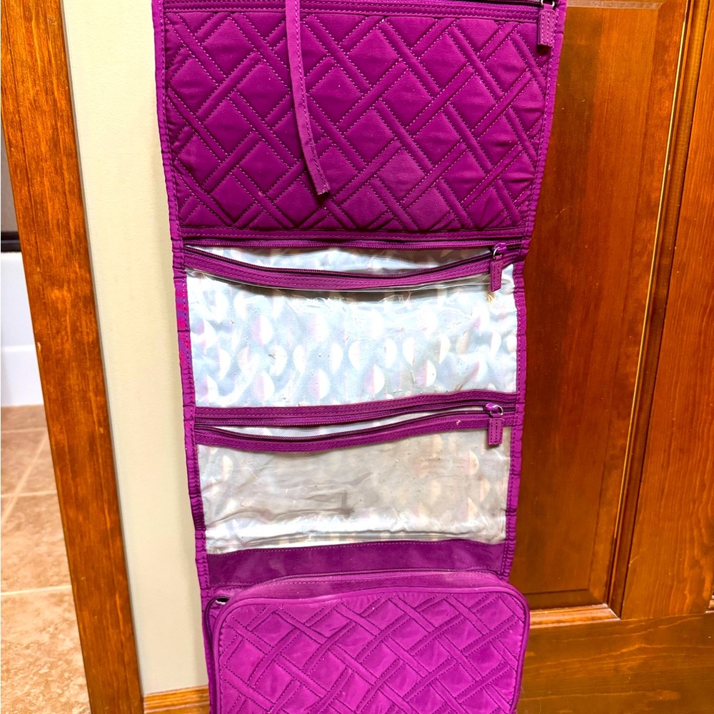 Vera Bradley travel makeup bag